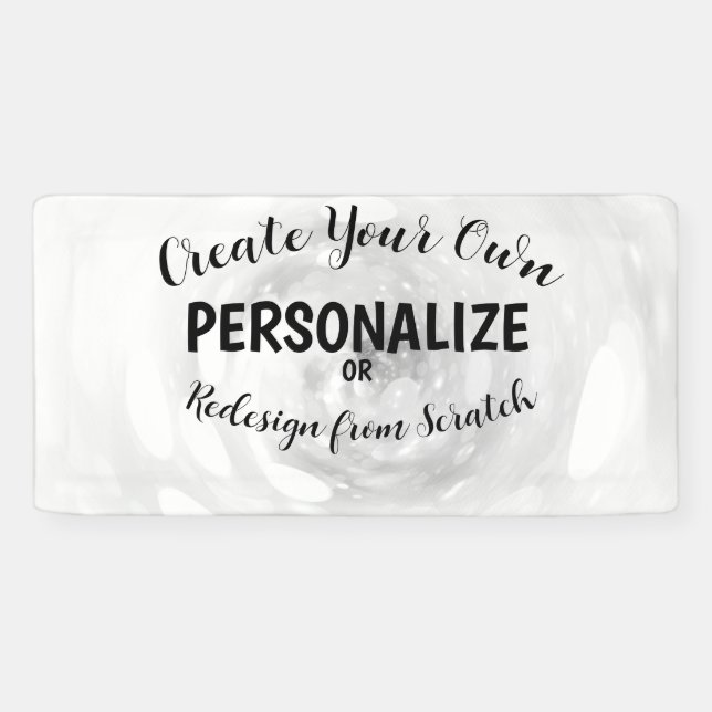 Banderoles Créez les vôtres (Horizontal)