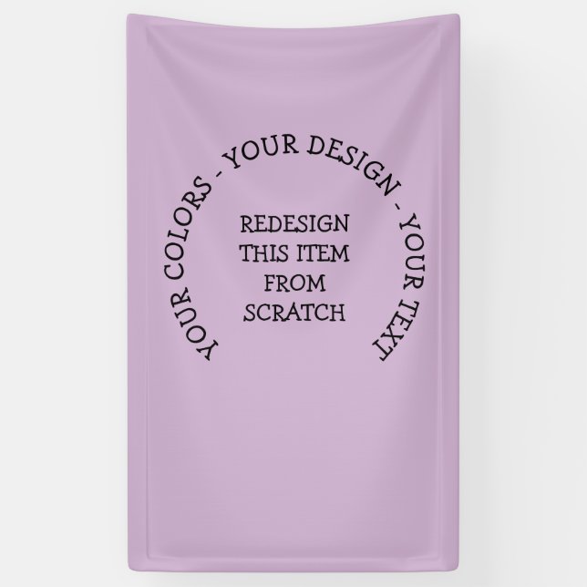 Banderoles Créez les vôtres (Vertical)