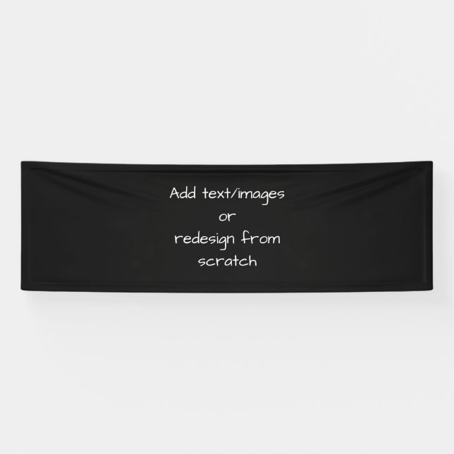 Banderoles Créez vos propres produits personnalisés (Horizontal)