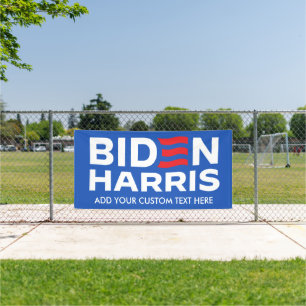 Banderoles Créez votre propre Biden Harris 2024