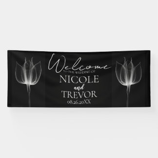 Banderoles Créez votre propre Mariage - X-Ray Flower Welcome