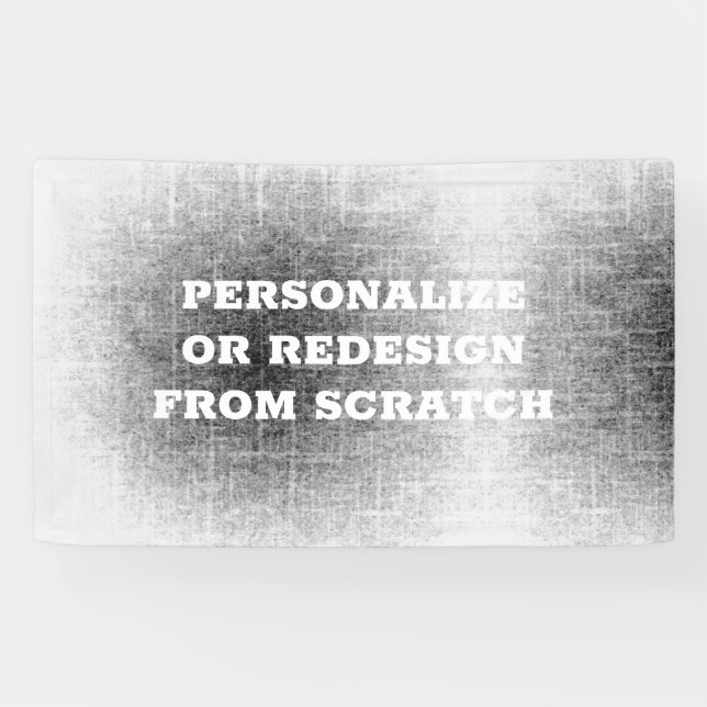 Banderoles Créez Votre Propre Modèle (Horizontal)