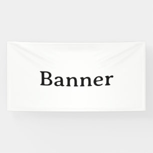 Banderoles Créez Votre Propre Vinyle Personnalisé Simple 4' x
