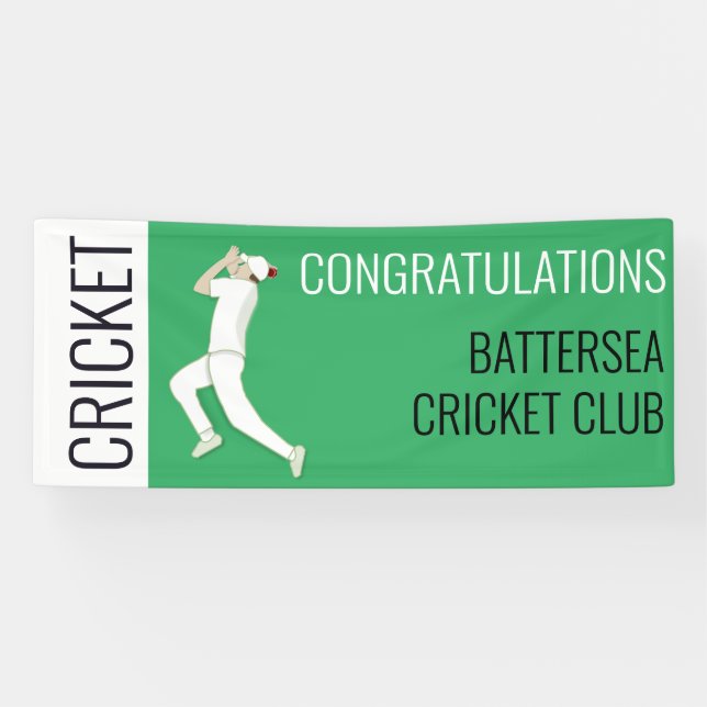 Banderoles Cricket (Horizontal)