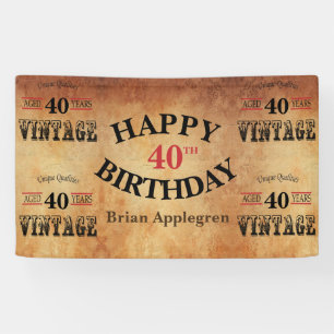 Banderoles Cru toute conception 4 d'anniversaire d'âge