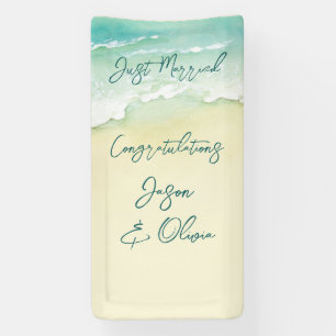 Banderoles Cruise Tropical Beach Mariage Félicitations