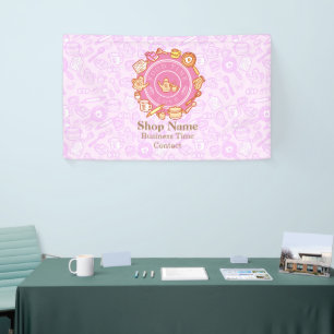 Banderoles Cuisine Cuisine Rose