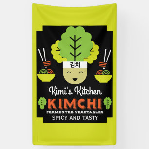 Banderoles Cuisine Kimchi Faite Maison