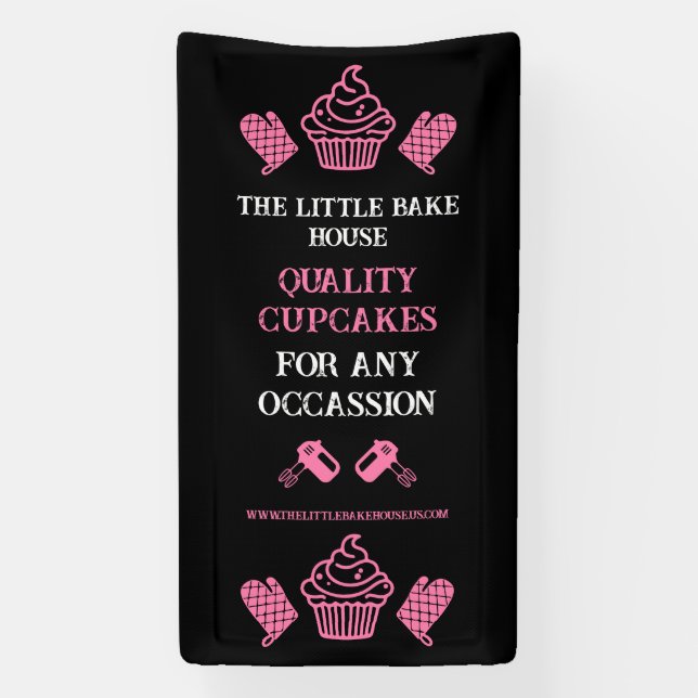 Banderoles Cupcake Baker (Verticale)