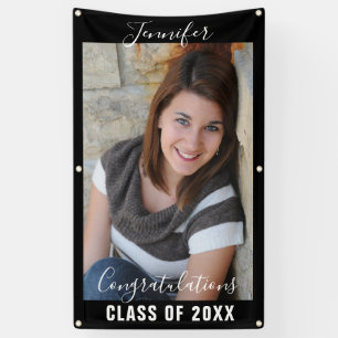 Banderoles Custom Photo Vertical Graduation Banners