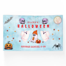 Custom Small Business Logo Halloween Party