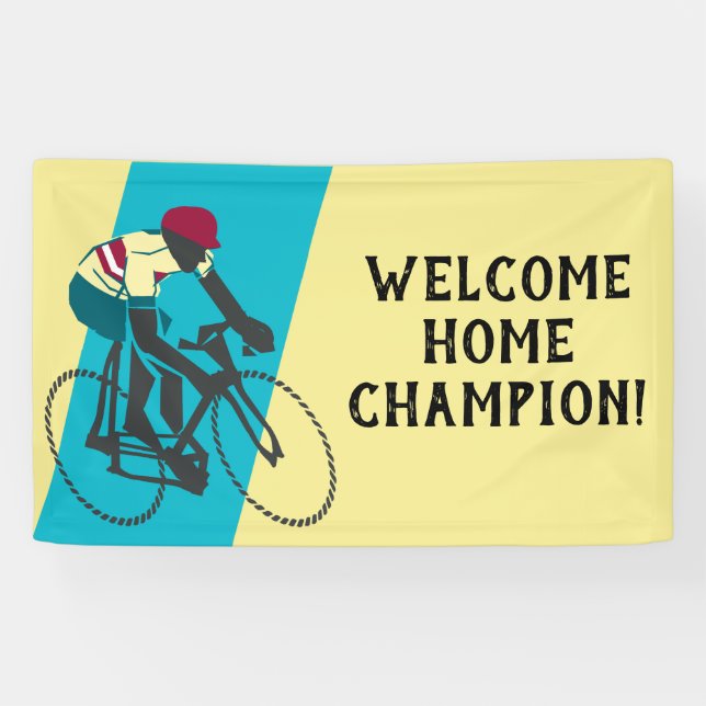 Banderoles Cycliste n° 1 (Horizontal)