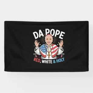 Banderoles Da Pape De L'Amérique Chicago Pape Leo XIV Provost
