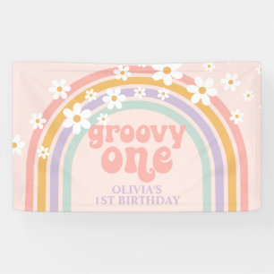 Banderoles Daisy Super One Pastel arc-en-ciel premier anniver