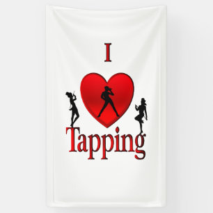 Banderoles Danse I Heart Tap
