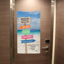 Décor bateau de croisière Porte de croisière perso