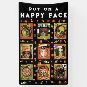 Banderoles Décor Vintage d'Halloween créatif