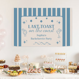 Banderoles Dernière Toast sur la Fête de Weekend d'Enterremen