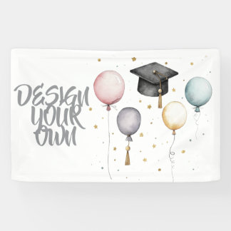 Banderoles Design Your Own Graduation