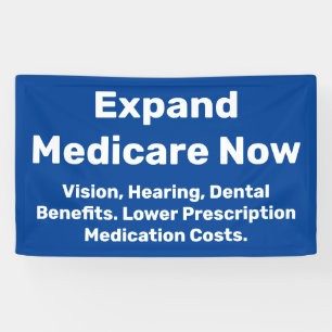 Banderoles Développer Medicare maintenant