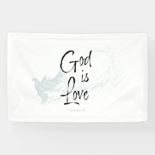 Banderoles Dieu est amour