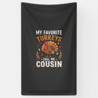 Dinde de Thanksgiving Famille Cousine