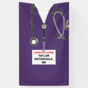 Banderoles Diplôme Médicale