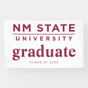 Banderoles Diplômés de l'Université d'État du Nouveau-Mexique