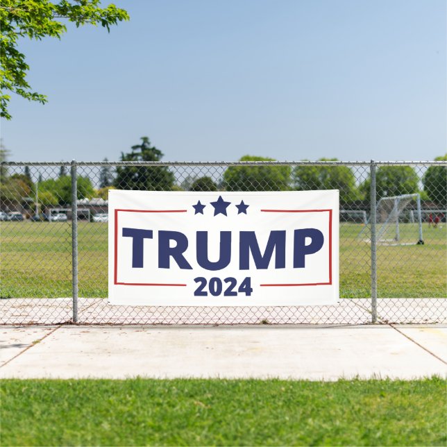 Banderoles Donald Trump 2024 (Insitu)