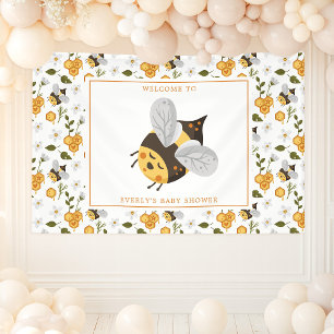 Banderoles Douce Abeille Bourdonnement Baby Shower