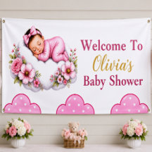 Douce Baby Shower Fille Belle au Bois Dormant