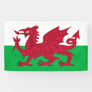 Banderoles Dragon gallois ~ Drapeau du Pays de Galles