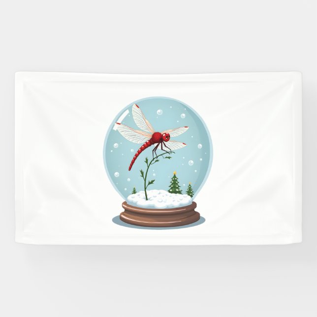Banderoles Dragonale du Globe des neiges (Horizontal)