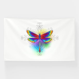 Banderoles Dragonfly en arc-en-ciel