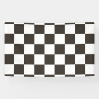Drapeau À damiers (noir et blanc) (Motif du vérifi