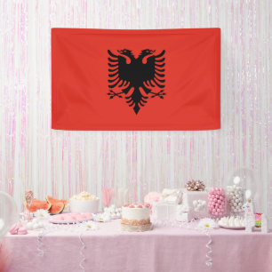 Banderoles Drapeau albanais