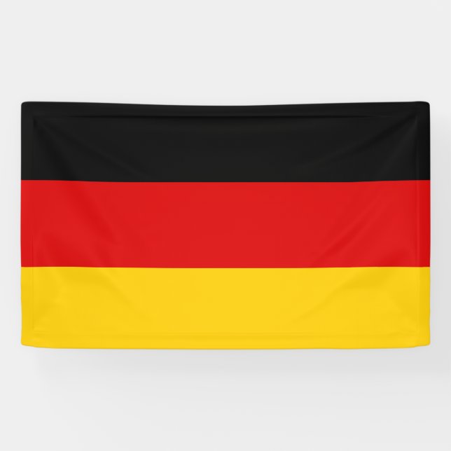 Banderoles Drapeau allemand (Horizontal)