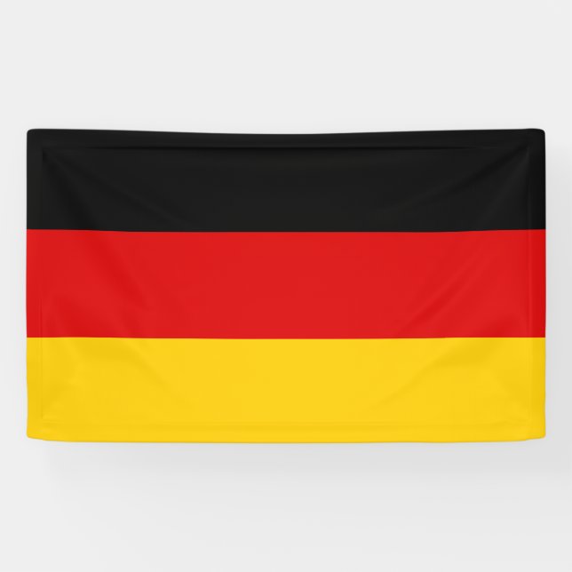 Banderoles Drapeau allemand (Allemagne) (Horizontal)