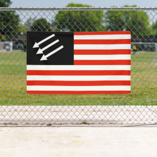 Banderoles Drapeau américain anti-fasciste