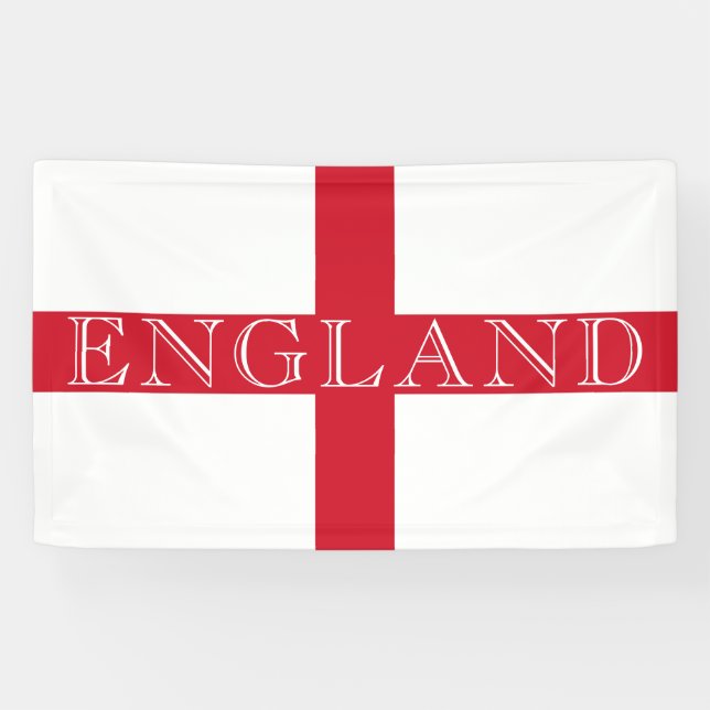 Banderoles Drapeau anglais Angleterre bnrct (Horizontal)