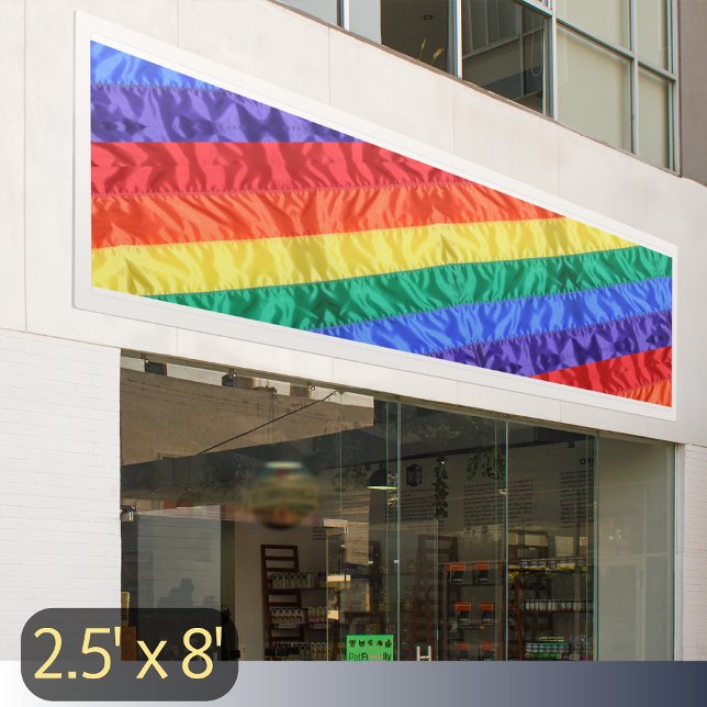 Banderoles Drapeau arc-en-ciel LGBT bandes arc-en-ciel gay pr (Créateur téléchargé)