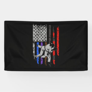 Banderoles Drapeau brésilien Jiu Jitsu Classement Étoiles et 