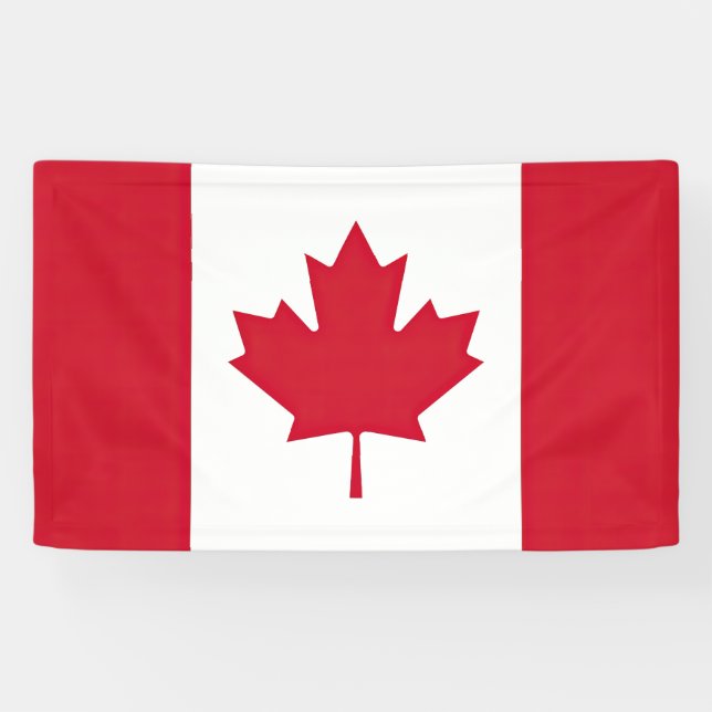 Banderoles Drapeau Canada (Horizontal)