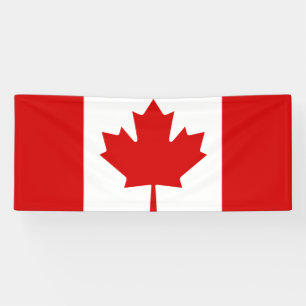Banderoles Drapeau canadien