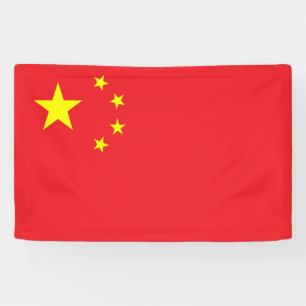 Banderoles Drapeau chinois