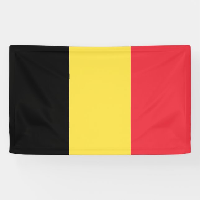 Banderoles Drapeau de Belgique (Horizontal)