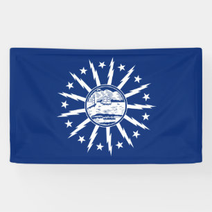 Banderoles Drapeau de Buffalo (Ville de l'État de New York)