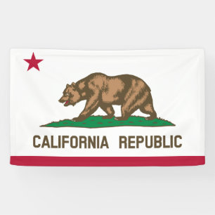 Banderoles Drapeau de Californie
