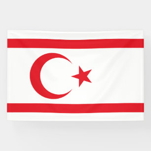 Banderoles Drapeau de Chypre du Nord