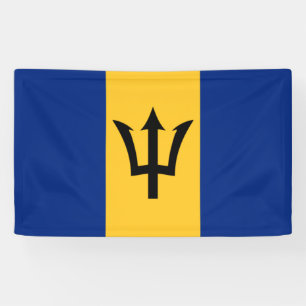 Banderoles Drapeau de la Barbade (Bajan)
